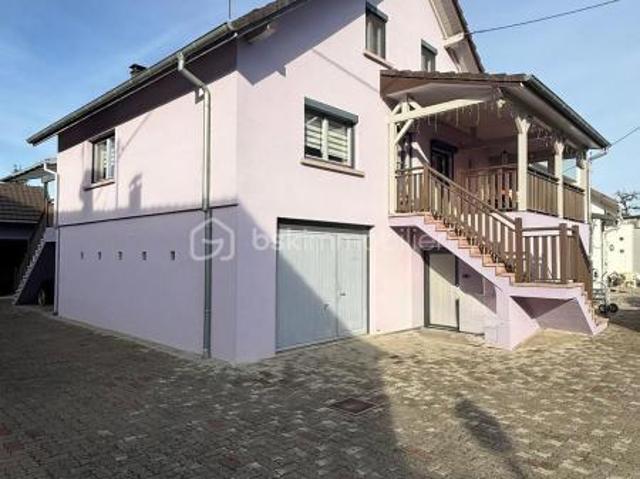 Maison 154 m² avec piscine à Schoenau – À 20 min de Sélestat / 15 min de la frontière allemande