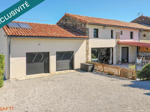 Maison 185m2 3 chambres double garage Campagne LE FALGA moins de 10minutes de Caraman