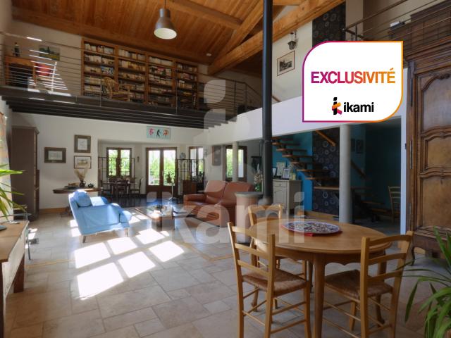 Maison 198 m2 4 chambres, sous sol, nature & calme Pont de B. 198m² Pont de Barret