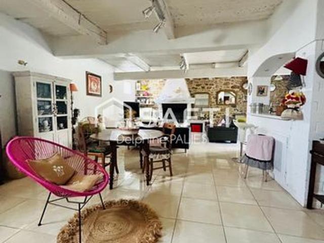 Maison 190 m² + studio 40 m²–Piscine–La Loubière