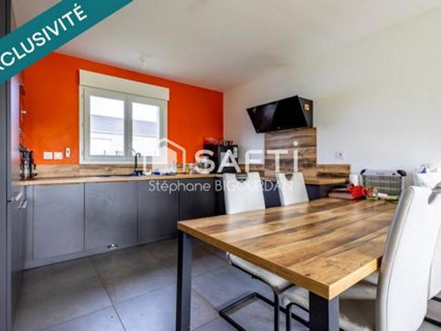 Maison 2023, 95m², 3ch, terrain 660m², Recologne
