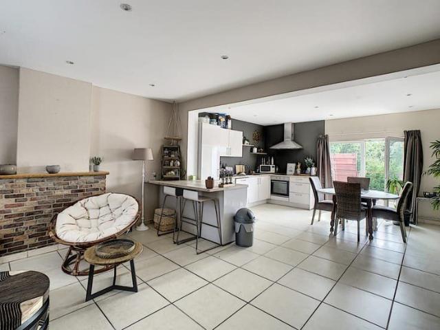 Maison 2 ch. avec jardin à Bois d'Haine