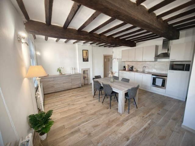 Maison 2 chambres à Jurbise avec poutres apparentes