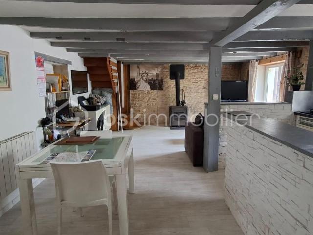 Maison 2 chambres, avec jardin, grand garage – Idéale 1er achat, artisan