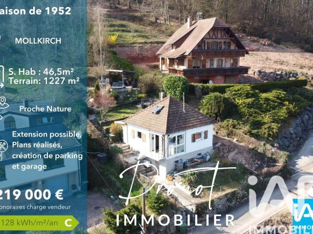 Maison 2 pièces 47 m²