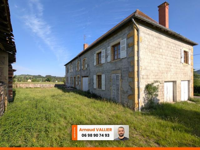 Maison 306 m² 3 logements + 3 garages Chassigny sous Dun 71