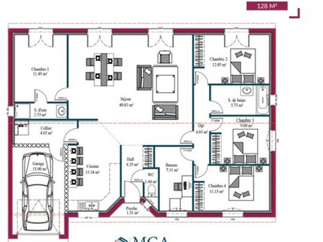 Maison 7 pièces 111 m²