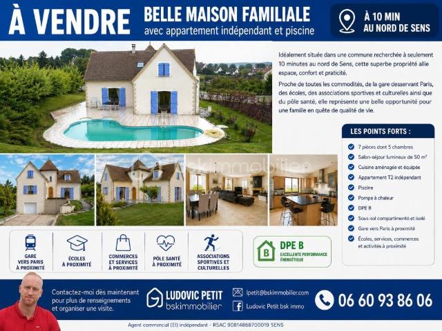 Maison 7 pièces 230 m²