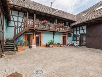 Mittelhausbergen, Bas-Rhin - Jardin, Terrasse