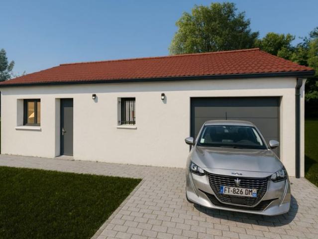 Maison 49 m² avec terrain à ESPINASSE VOZELLE 03