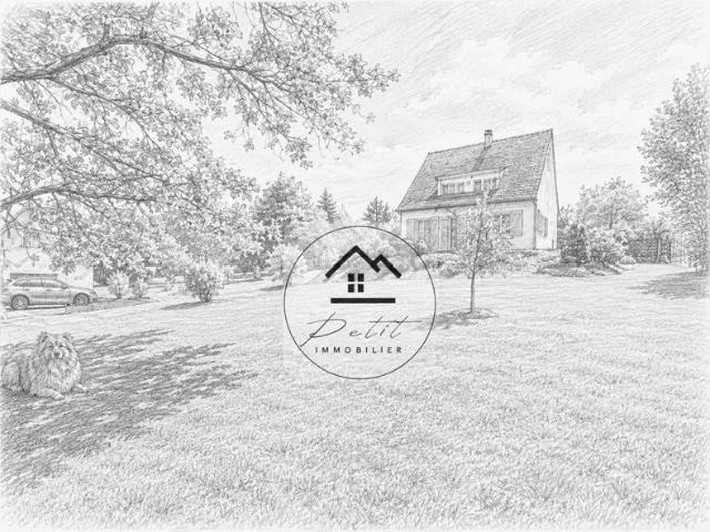 Maison 4 chambres avec terrain constructible de 929 m2