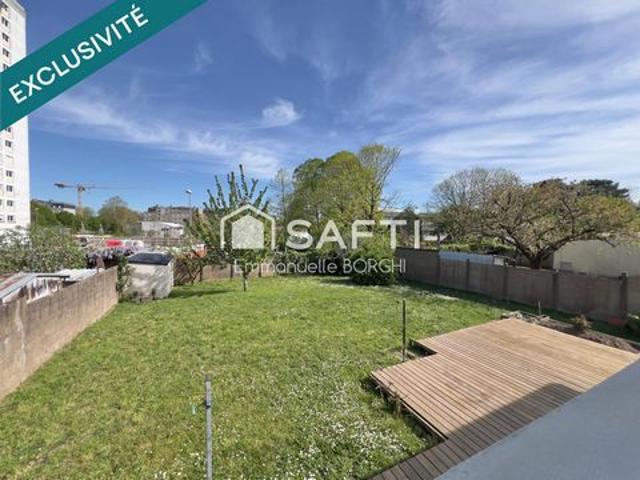 Maison 4 chambres, garage, jardin, sous sol de 75m2