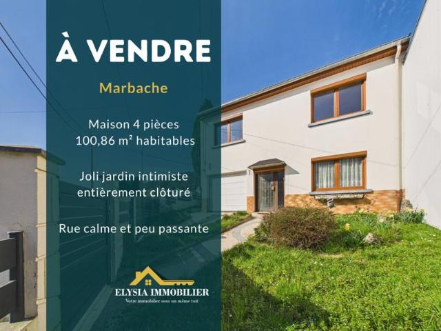 Maison 4 pièces 100,86 m2 MARBACHE 54820