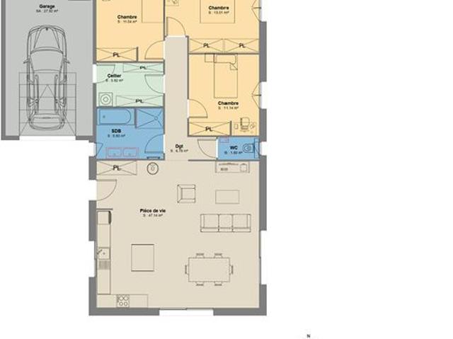 Maison 4 pièces 103 m²