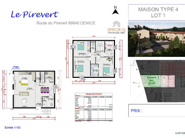 Maison 4 pièces 115 m²