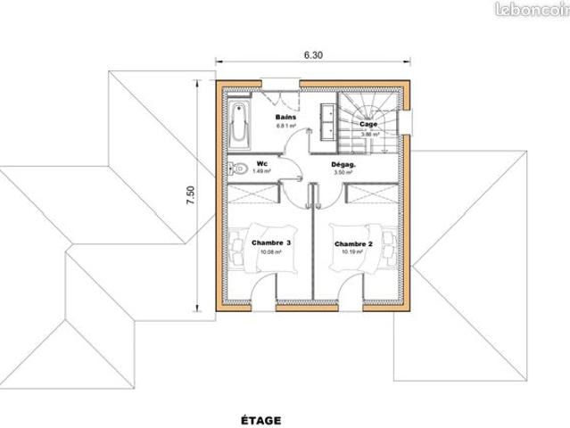 Maison 4 pièces 124 m²