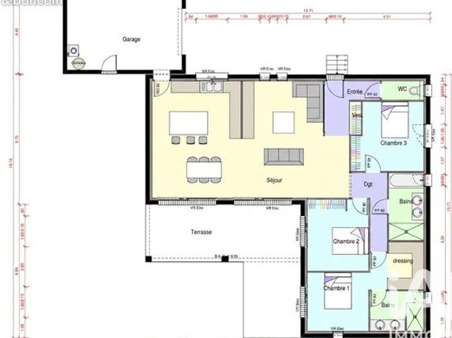 Maison 4 pièces 128 m²