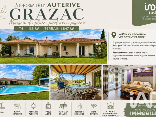 Maison 4 pièces 135 m²