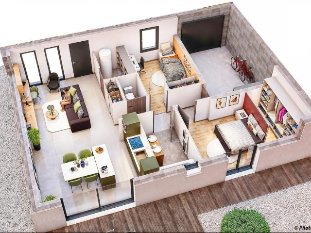 Maison 4 pièces 73 m2