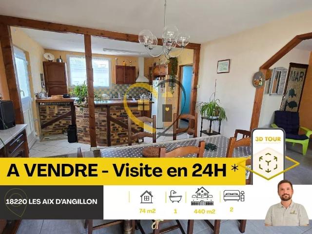 Maison 4 pièces 74 m²