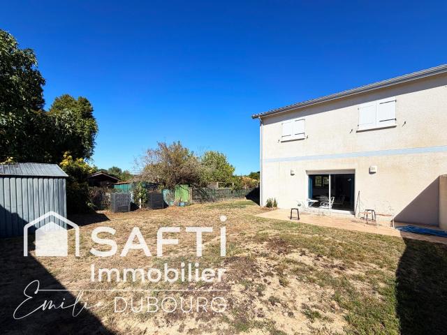 À LOUER  Beychac et Caillau  Maison 3 chambres avec jardin et garage
