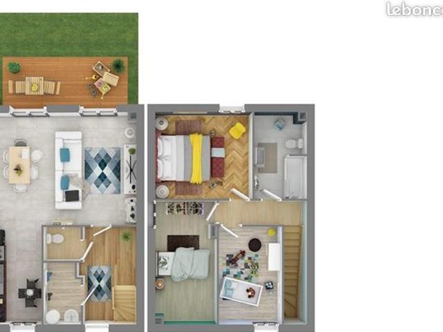 Maison 4 pièces 84 m²