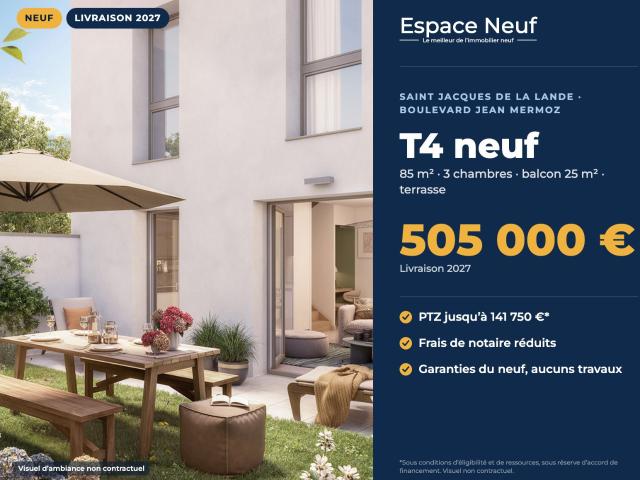 Maison 4 pièces 85 m²