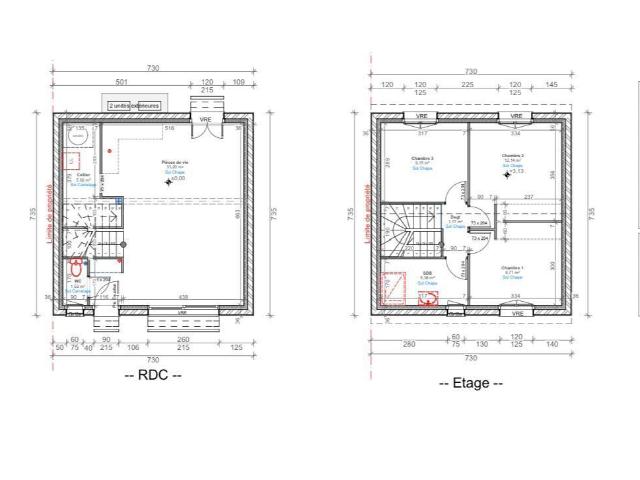 Maison 4 pièces 85 m²