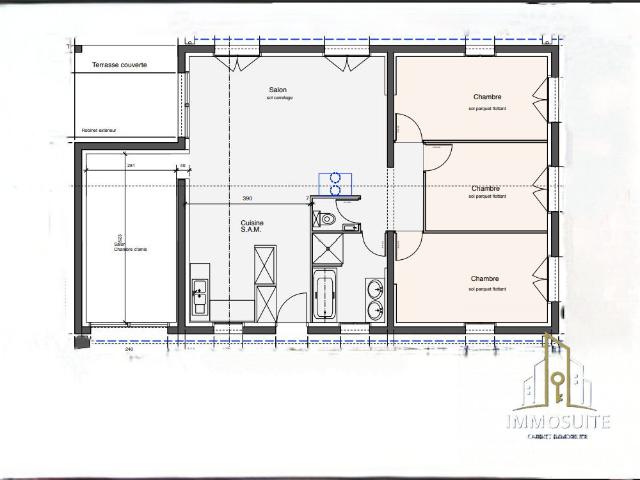 Maison 4 pièces 89 m²
