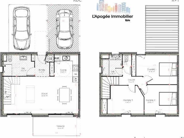 Maison 4 pièces 90 m²