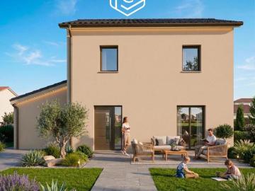 Projet de construction d'une maison de 90 m2 avec terrain à TALUYERS 69