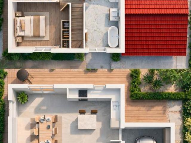 Projet de construction d'une maison de 90 m2 avec terrain à TALUYERS 69