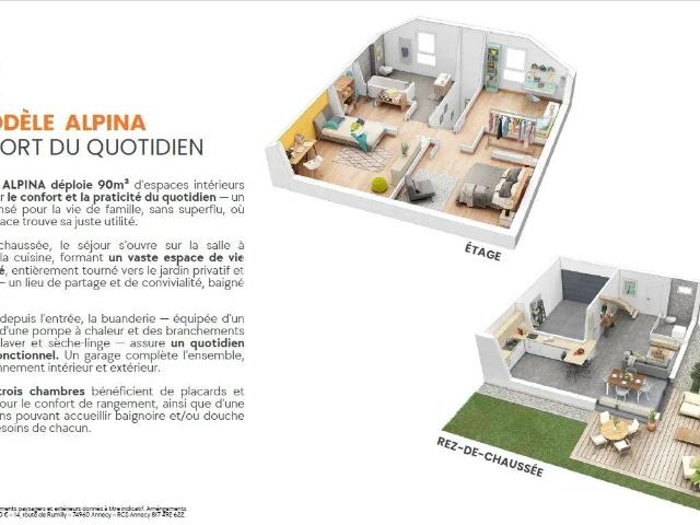 Maison 4 pièces 91 m²