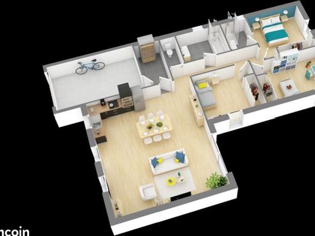 Maison 4 pièces 91 m²