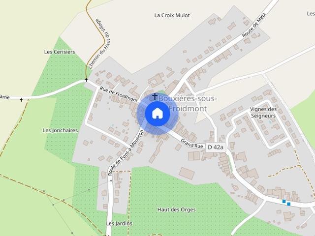Maison 4 pièces à Bouxières sous Froidmont
