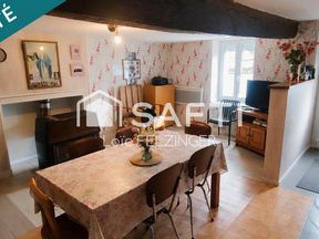 Maison 4 pieces avec 3 chambres sur une parcelle de 122m2
