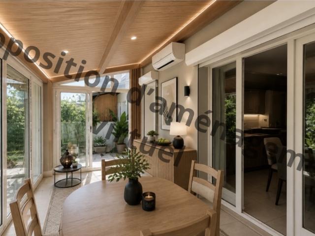 Maison 4 pièces avec jardin, véranda et garage Environnement calme