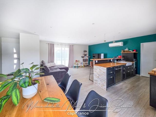 Maison 4 pièces + Double garage 107m² Chevroux