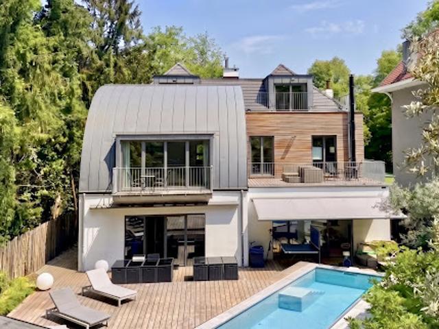 Maison avec piscine et jardin