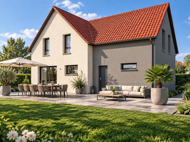 Maison 5 chambres 130m² + terrain 500m² + frais de notaires inclus 399 000 euros