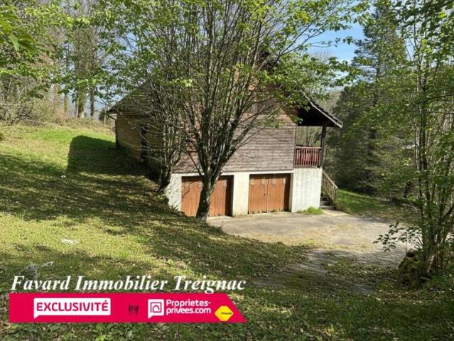 Chalet de campagne 5 chambres 100 m² Terrain 4 520 m² + Prairie 8 820 m² AFFIEUX Treignac