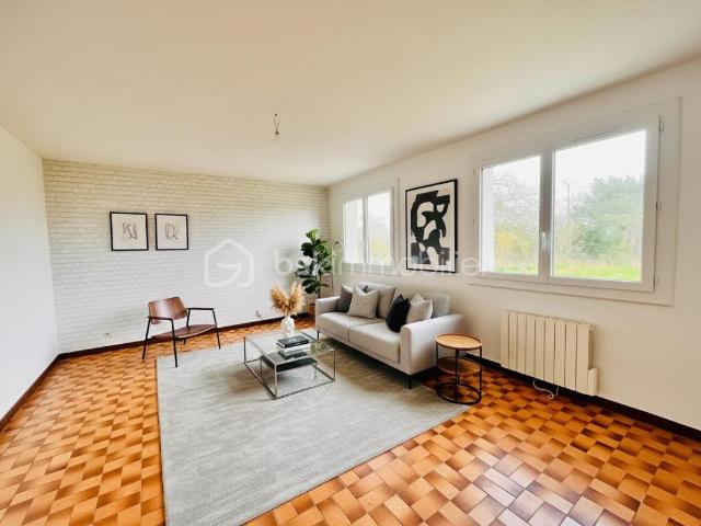 Maison 5 chambres, vie de plain pied, sous sol complet