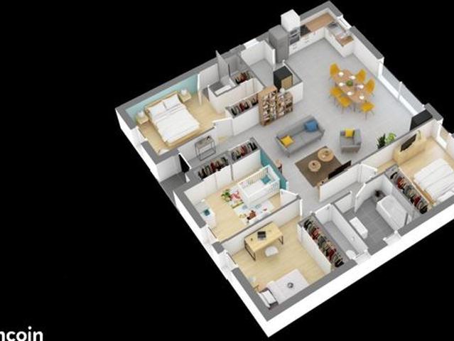 Maison 5 pièces 106 m²