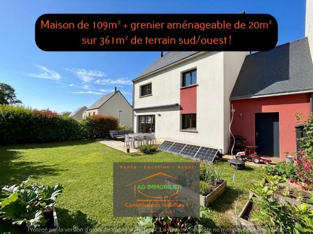Maison 5 pièces 109 m²