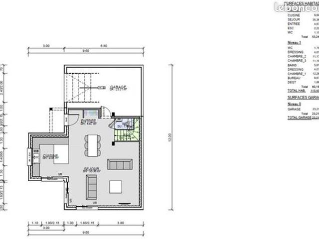 Maison 5 pièces 115 m²