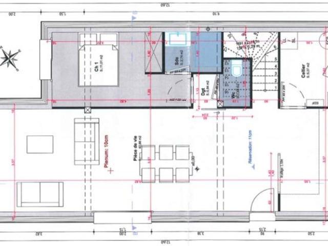 Maison 5 pièces – 110 m² environ à Orgères ref: G175379