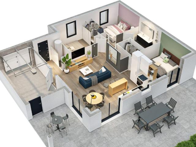 Maison 5 pièces 80 m2