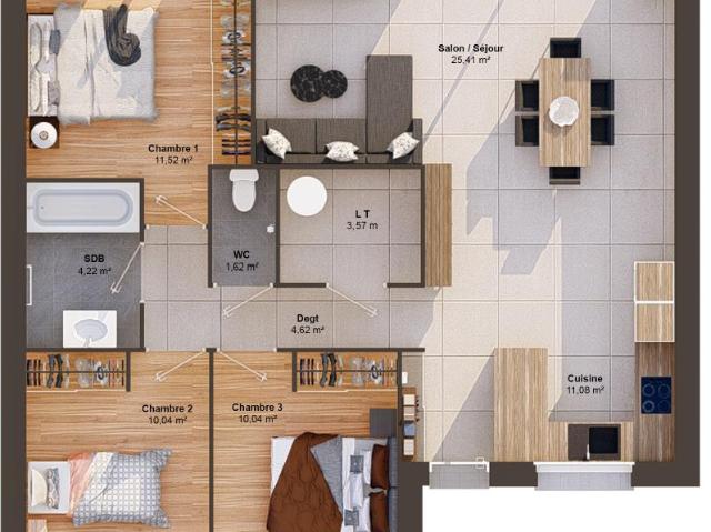 Maison 5 pièces 82 m2