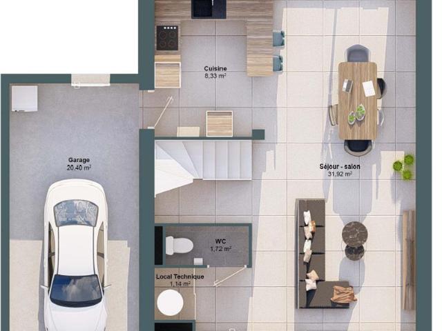 Maison 5 pièces 83 m2