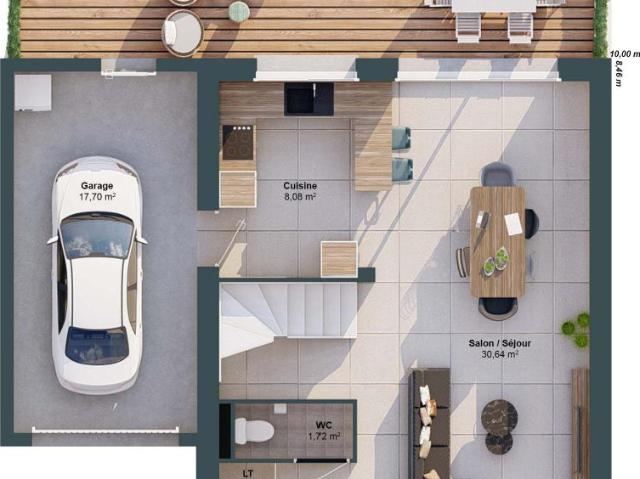 Maison 5 pièces 84 m2